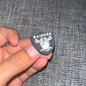 Los Vegas Raiders Croc Charm